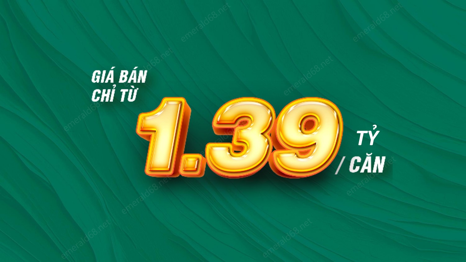 Giá Căn The Emerald Garden View